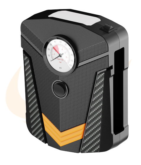 12V DC Portable Tire Inflator, 150PSI Fast Air Pump for Car Tires